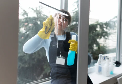 Nettoyage de vitres intérieures et extérieures à Rochefort-Montagne
